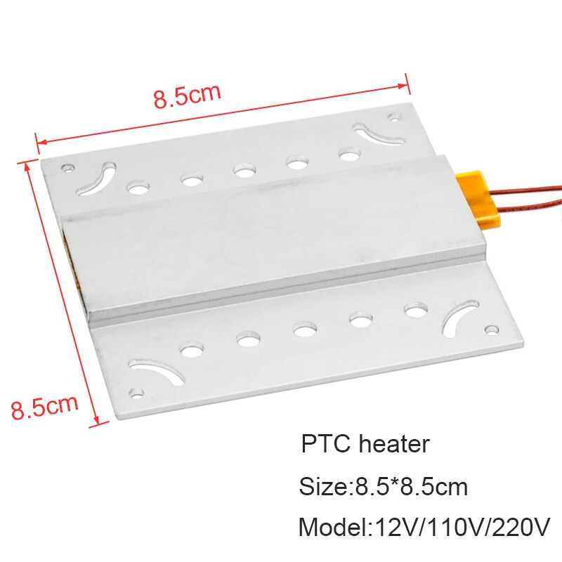 1pcs PTC Heater Element Aluminum Heating Plate Tablets Insulation Hair Dryer Air Heating Accessories 220V: 110V