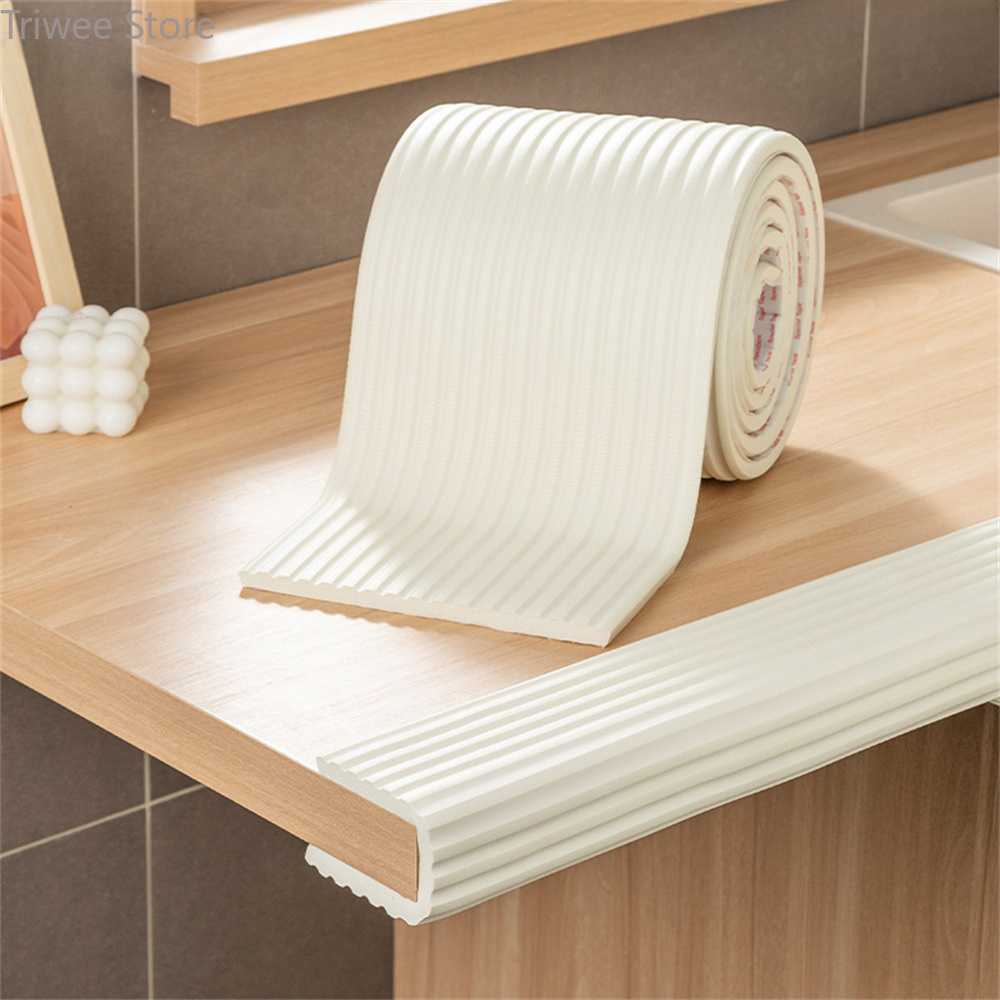 Anti-bumb Protection Strips Soft Bag Foam Anti-collision Wall Sticker Furniture Protection Desk Corner Protector Adhesive 2m