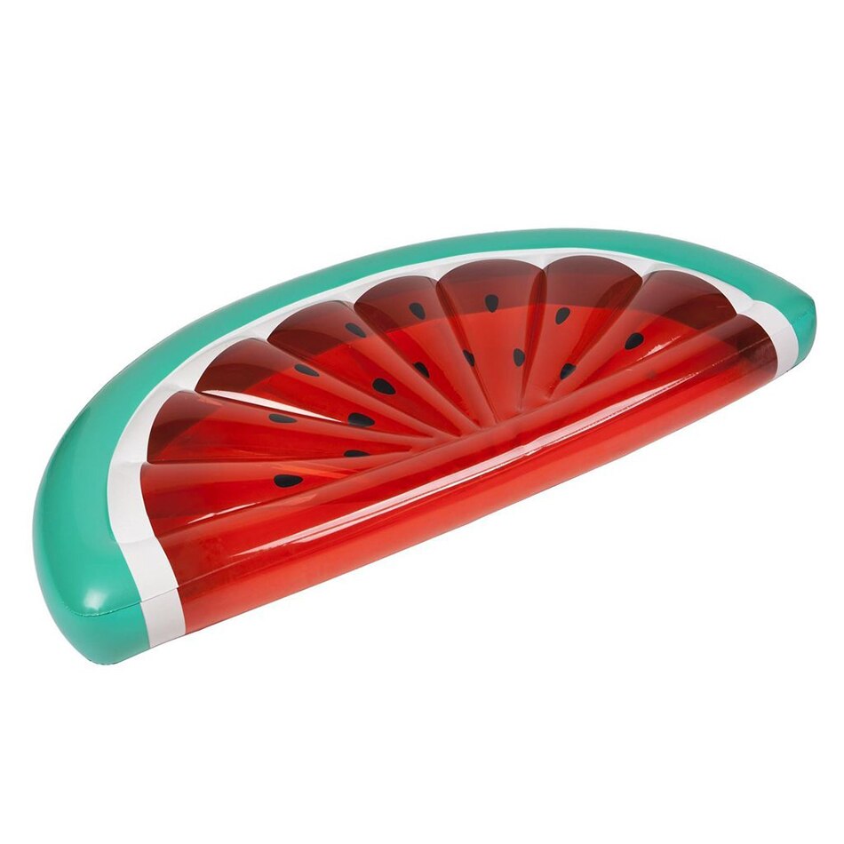 70 tum gigantisk uppblåsbar halv vattenmelon pool flyta pool ligga på flyta vattenmelon luftmadrass vatten roliga leksaker