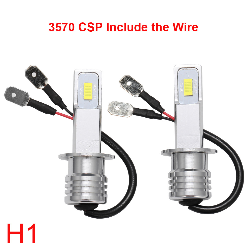 12000Lm H4 Moto H6 H7 H1 H3 H11 BA20D bombillas LED para faros delanteros de coche lente CSP blanco amarillo azul lámpara accesorios para Scooter
