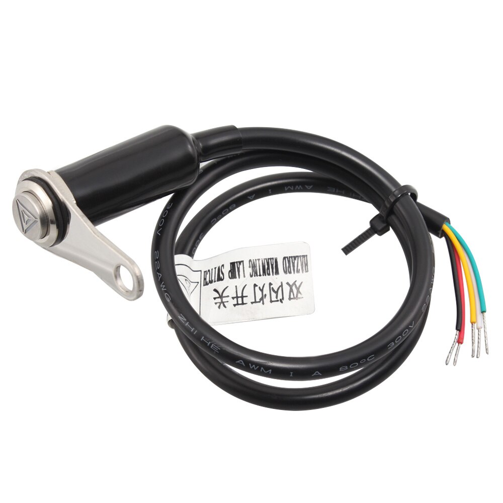 LED Motorcycle Scooter ON OFF Warning Flasher Signal Switch Manual Control Button Hazard Light Switch Electric Bicycle: Hazard Flasher