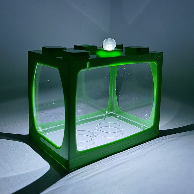 Betta – petit Aquarium de poissons, Type batterie légère, fournitures d&#39;aquarium: GN