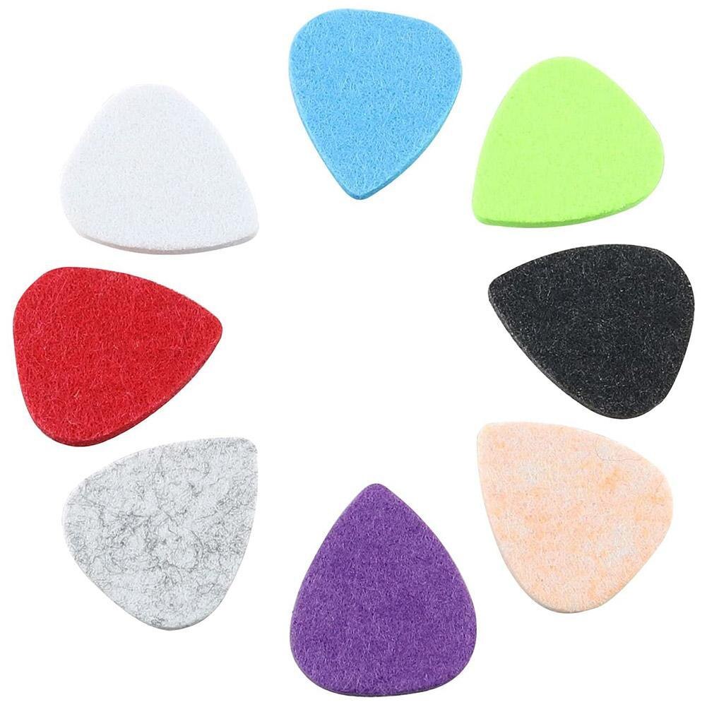 Multi Color Guitar Pick Wool Felt Picks Guitar Accessories Ukulele Soft Felt Picks 1pcs