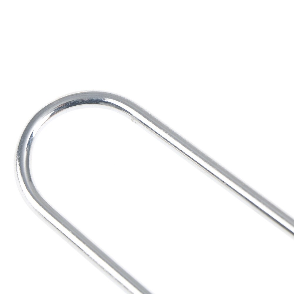 1Pc 15*8.3cm Wood Clay Roller Pottery Rolling Pin Modelling Tool Stainless Steel Handle Tool