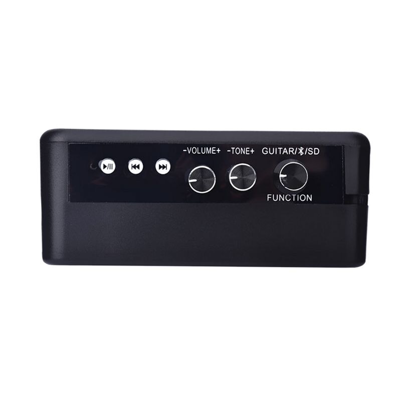 Mini 5W 9V Battery Rechargeable Portable Electric Guitar Bass Amp Amplifier Speaker with bluetooth