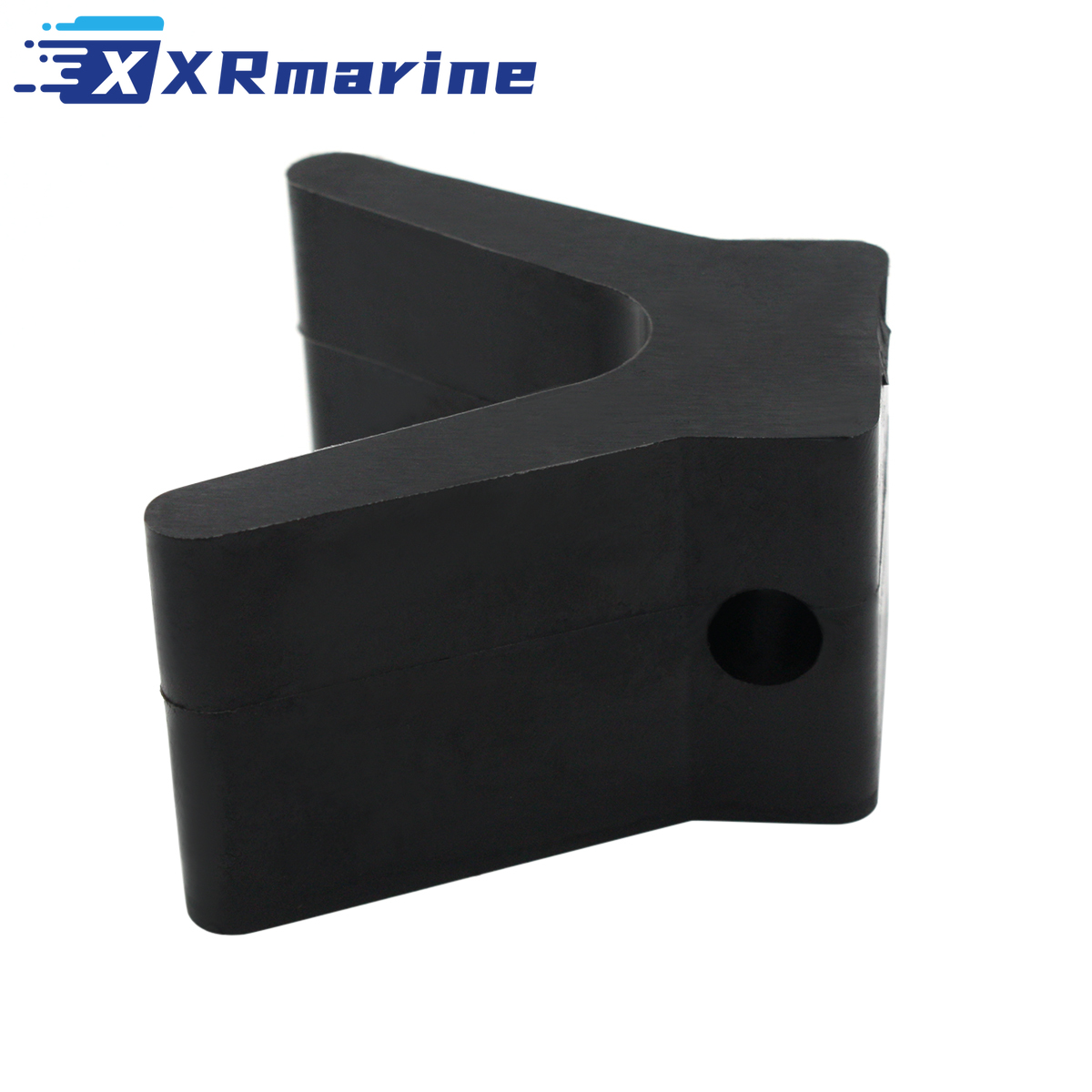 2 Inch Montagebreedte Boottrailer Zwart Gegoten Rubber V Bow Stop