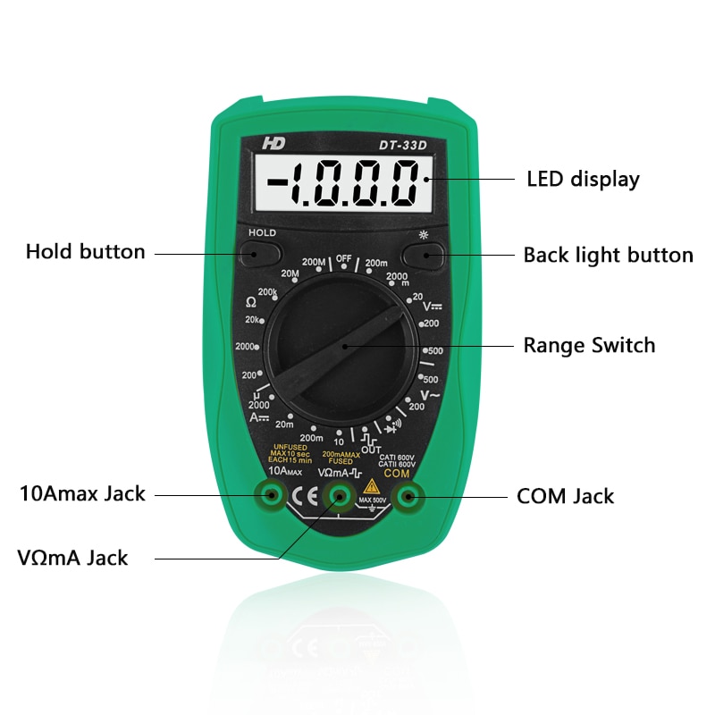 60w 80w 110v/220v elektrisk lödkolvsats med digital multimeter justerbar temperatur lödkolv med avlödning