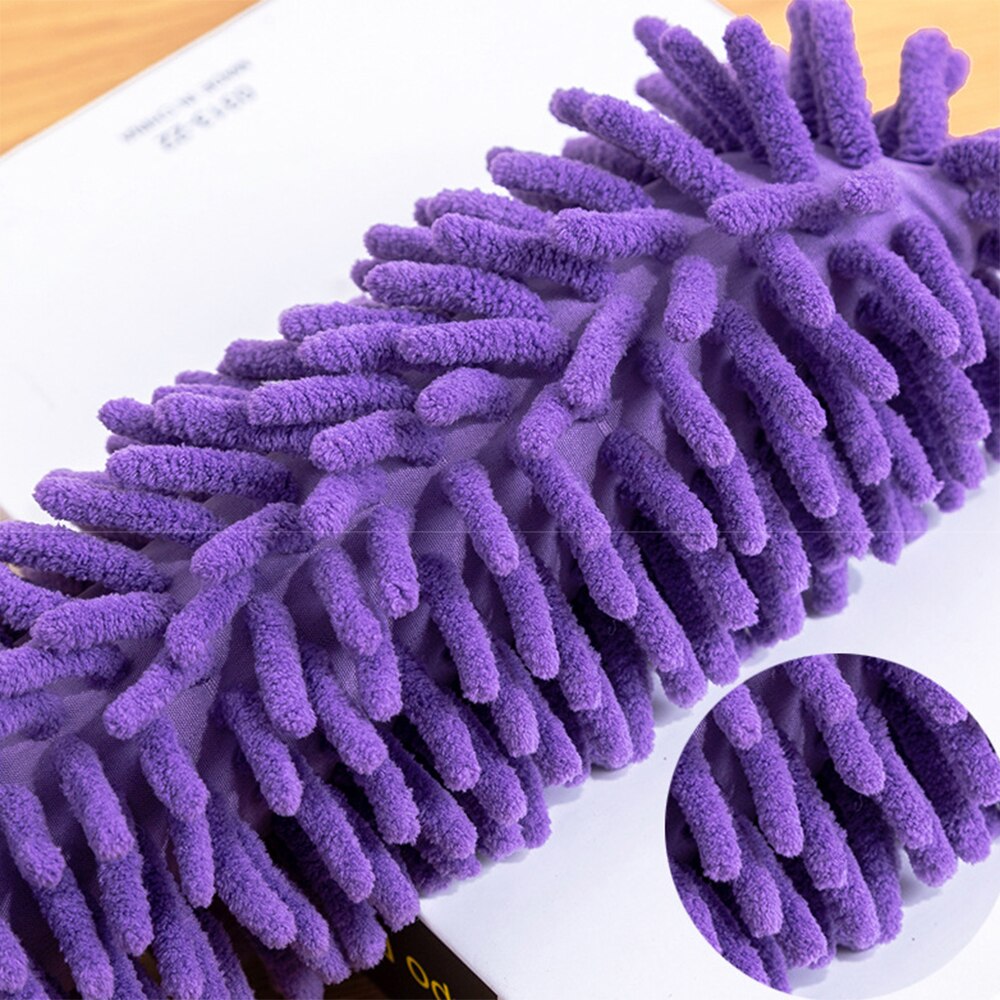2Pcs Extendable Duster Telescopic with Microfiber Head Removable and Machine Washable Duster Dusting Brush Pole for Office/Home