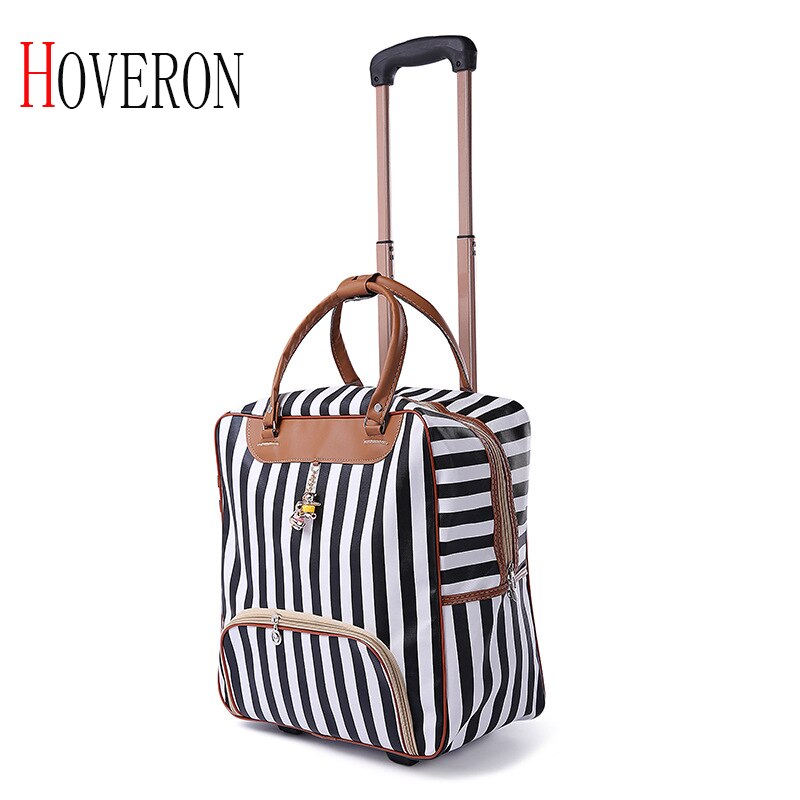 Women Trolley Luggage Rolling Suitcase Brand Casua... – Grandado