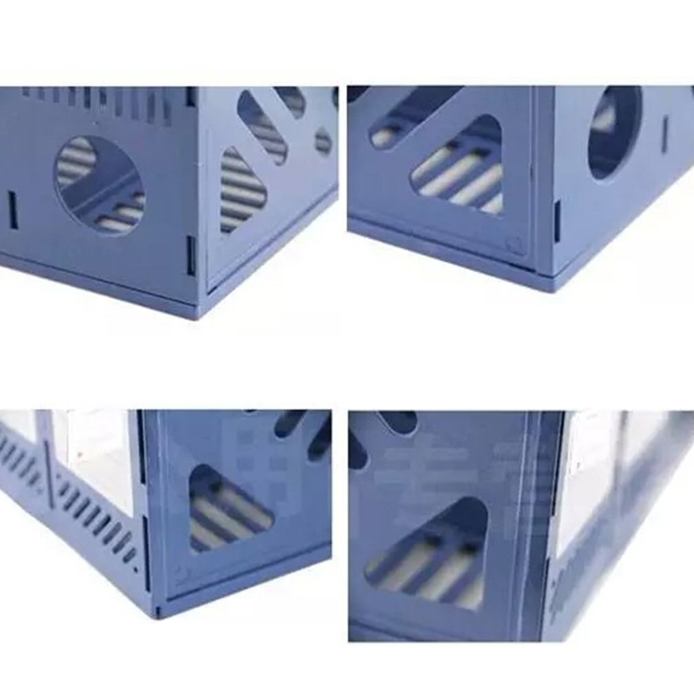 File Holder Document Tray 4-Grid Desktop Storage File Organizer Mesh Files Shelf Desktop File Rack Book Holder Office Supplies