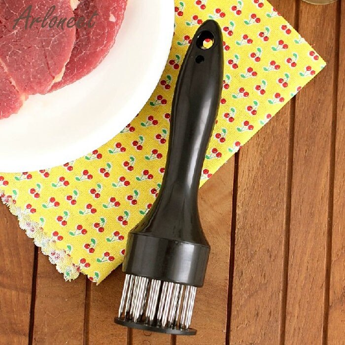 Ablandador de carne con aguja de acero inoxidable para bistec, tendedero de cerdo, aguja para carne suelta, herramientas de comida rápida para bebés