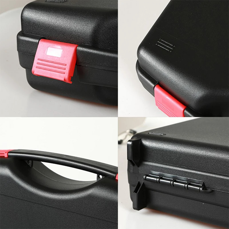 Suitcase Tool Box With Spong Complete Toolbox Cases Portable Plastic Tool Case Safety Equipment Instrument Case