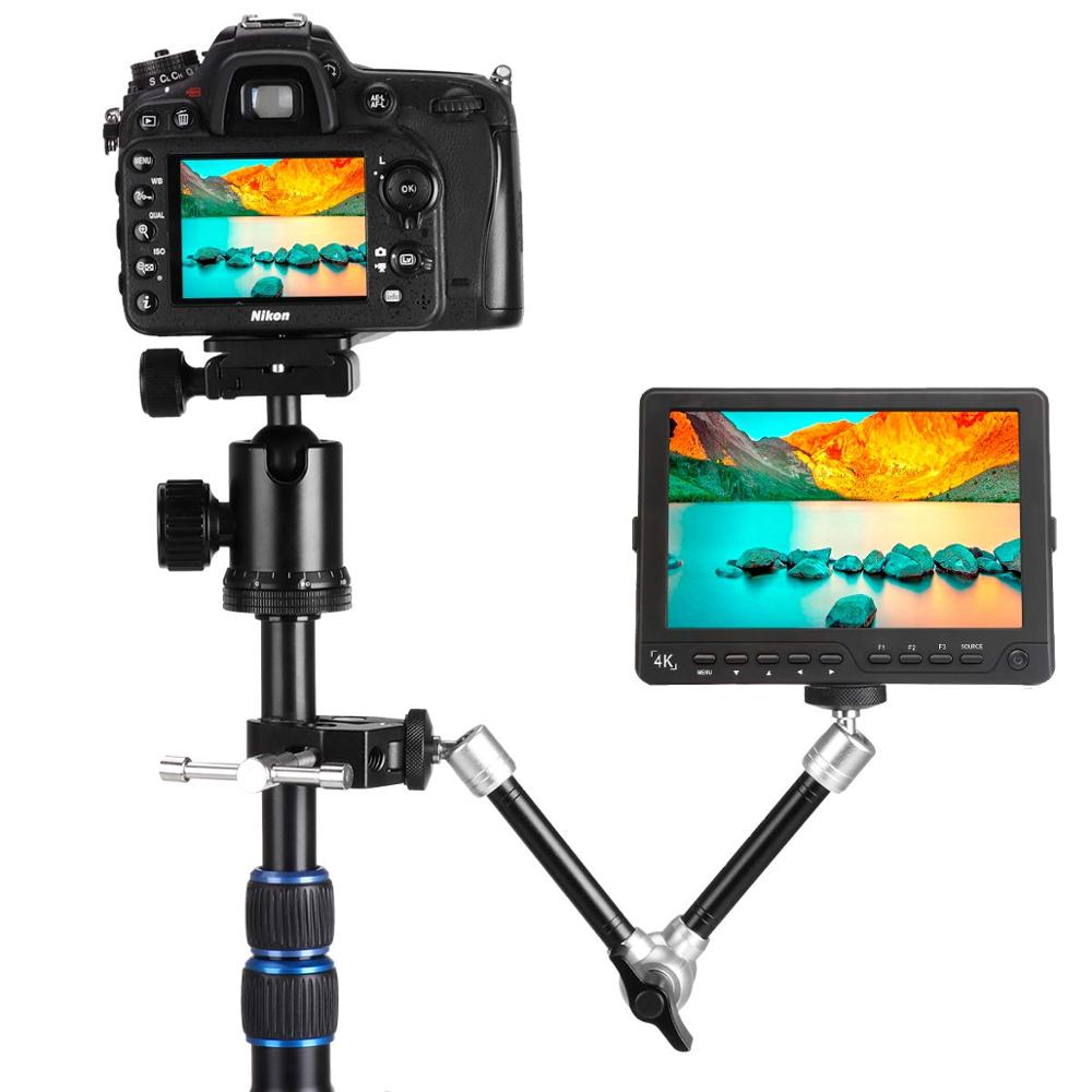 11 "Regolabile Robusto di Articolazione Friction Magic Arm, dslr/Mirrorless/Azione Della Macchina Fotografica/Videocamera/Smartphone/Lcd Monitor