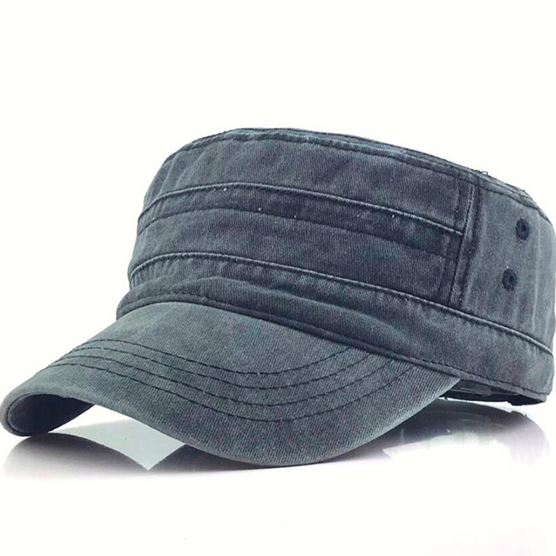 Flat Cap Fitted Hats Man Cool Baseball Caps Adult Flat Peak Hip Hop Fitted Cap Men Women Full Closed Gorra: black