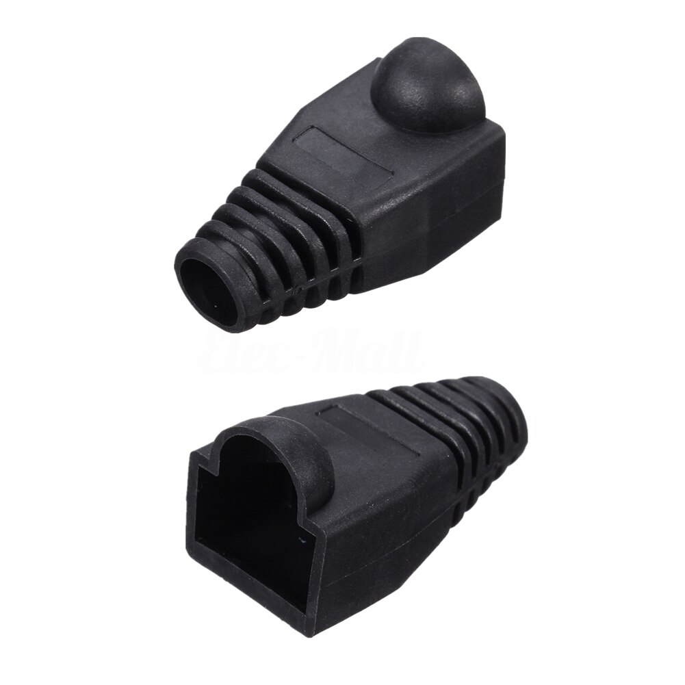 50x Plastic Boot Cap Plug Head for RJ45 Cat5/6 Cable Modular Connector Network