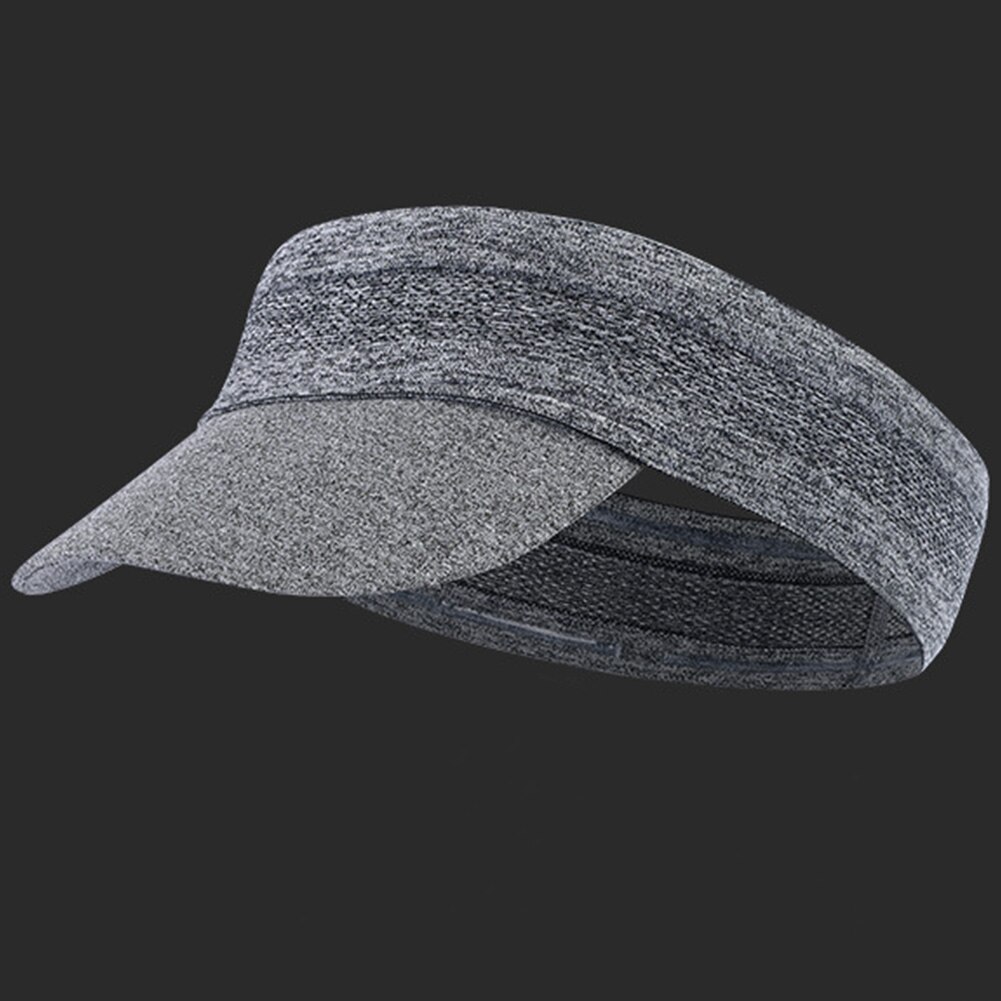 Ultralätt mjuk sommar tom topp hatt kvinnor män anti uv utomhussporter hopfällbar löpning camping pannband strand visir cap