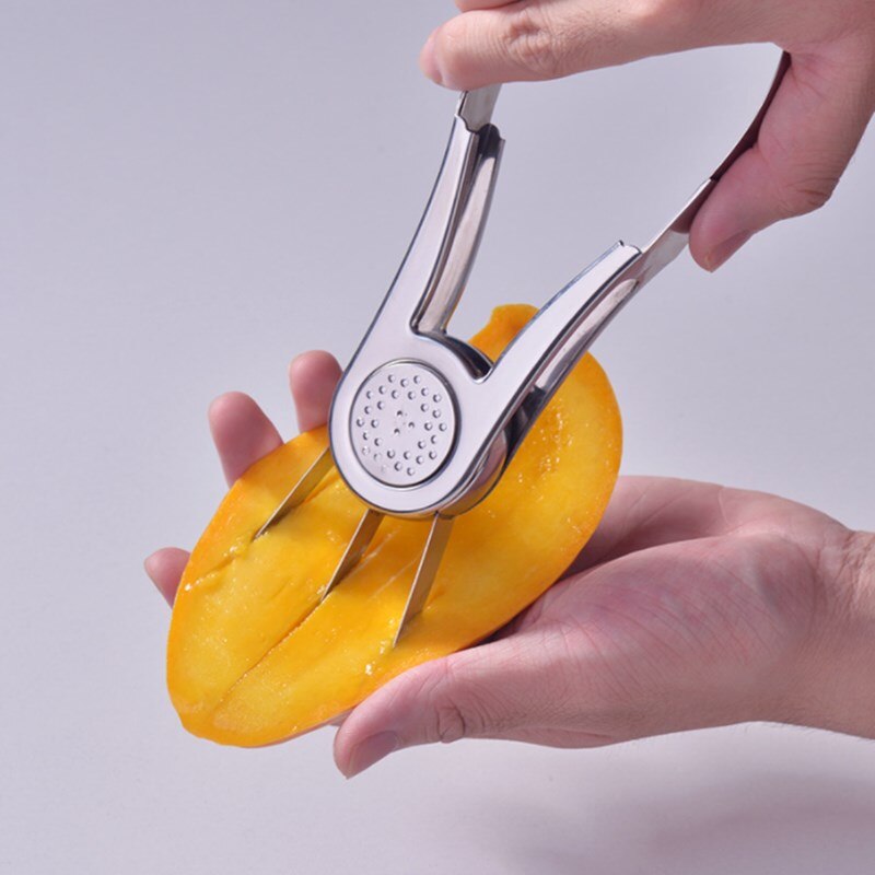Mango frøfri mango i terninger mango skræl artefakt mango skræl artefakt