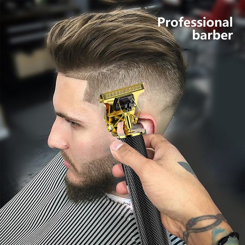 T9 USB Electric Hair Cutting Machine Rechargeable Cut Hair Clipper Man Shaver Trimmer For Men Barber Beard Trimmers