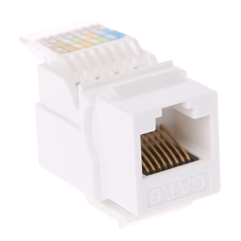 5 pces rj45 jack soquete cat6 rede ethernet conexão adaptador ferramenta-menos módulo r9ja