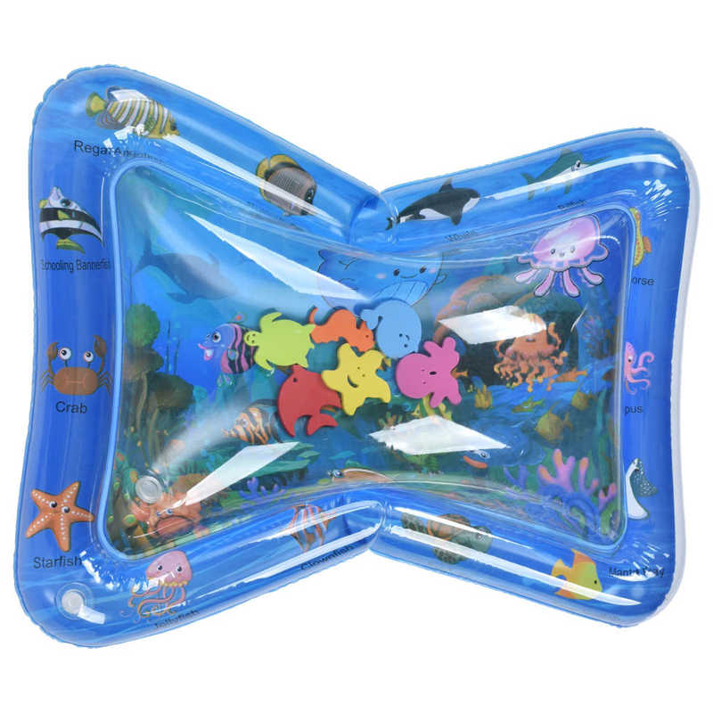 Baby Water Mat Harmless Blue Water Mat for 1‑3 Years Old for Household