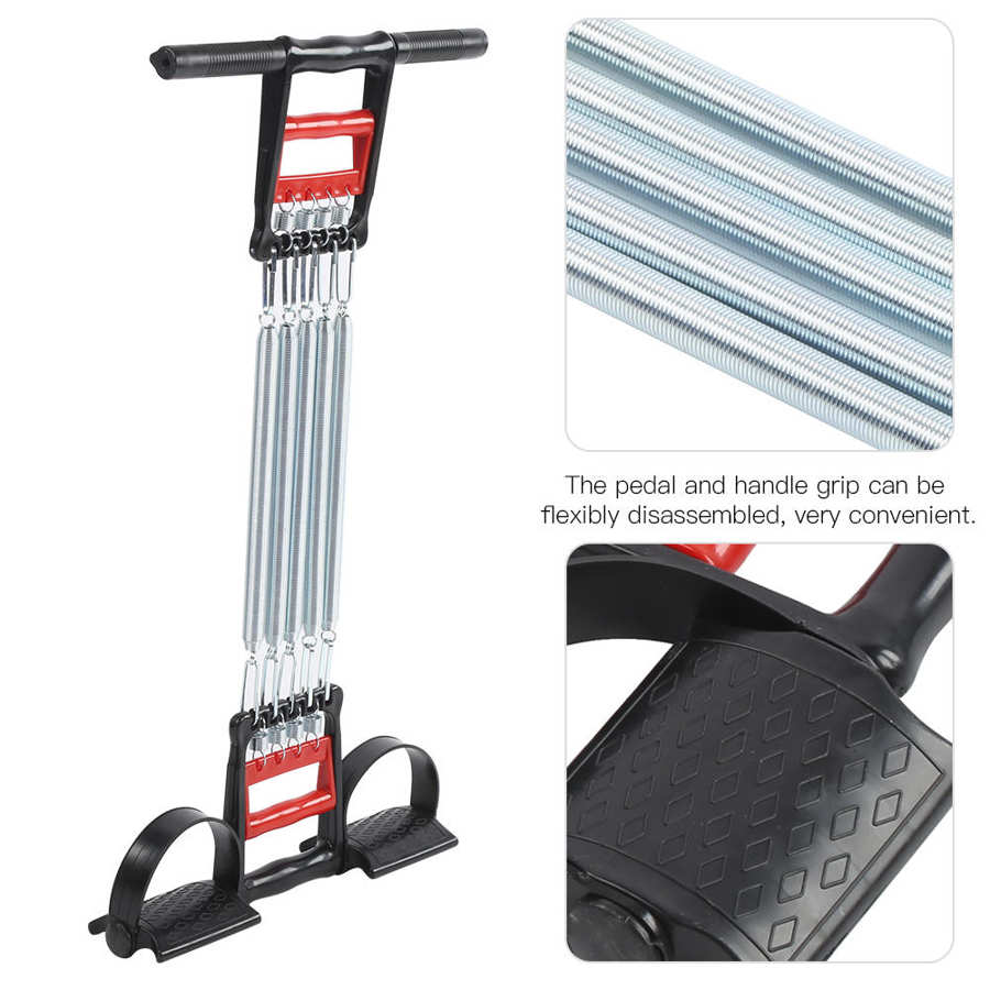 Multifunktions Drei Zweck Brust Expander Pedal Frühjahr Brust Expander Drei Zweck Abnehmbare Brust Entwickler Gym Ausrüstung