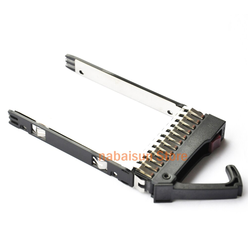 Lot Van 2 Server Hdd Tray 500223-001 2.5 ''Sas Tray Voor DL160G7 DL180G7 ML350G6 ML370G6 ML370, g6, G7, Retail, Met Schroeven