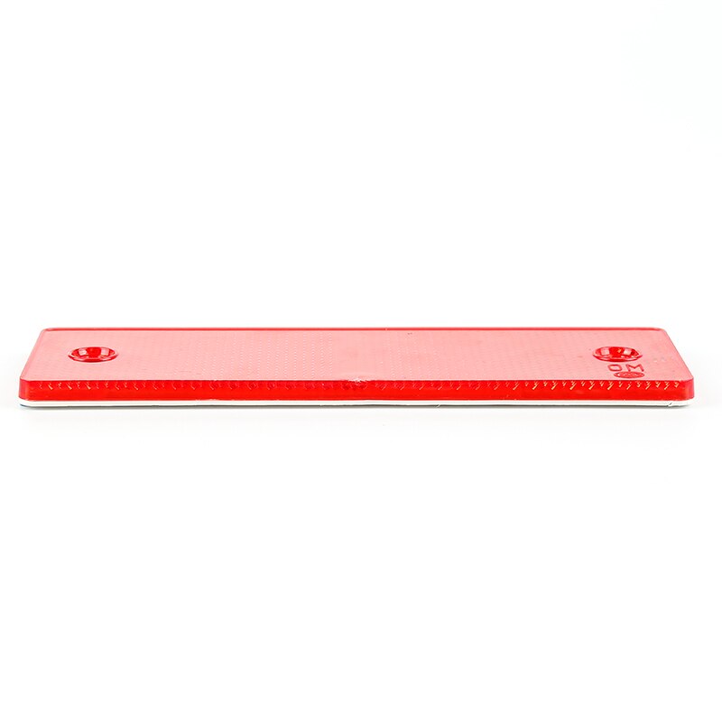 1PCS Red Adhesive Plastic Reflector Reflective Warning Plate Stickers Sign Reflective Warning For SUV Truck Motorcycle Safety