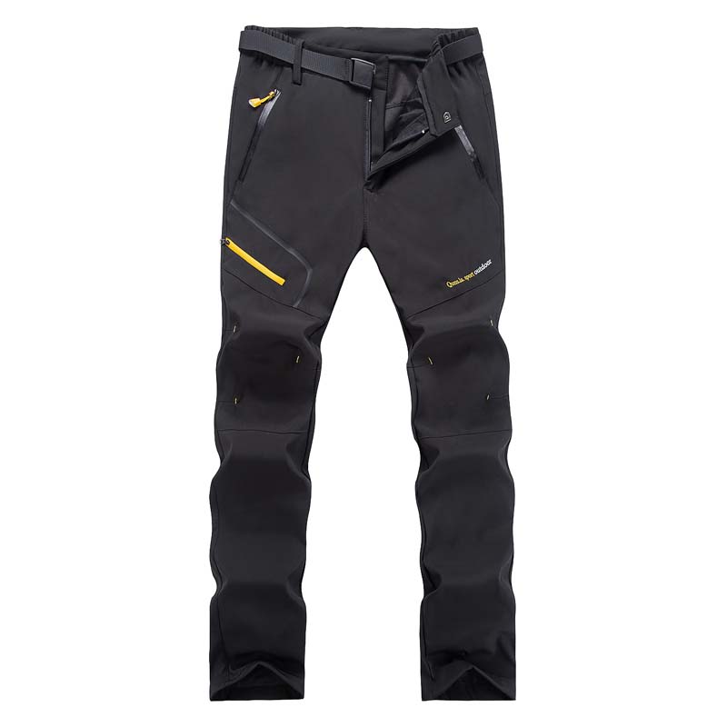 NUONEKO Women's Outdoor Hiking Pants Summer Autumn Sports Breathable Waterproof Mountain Climbing Camping Trekking Trousers PN57: Black / Asian Size L