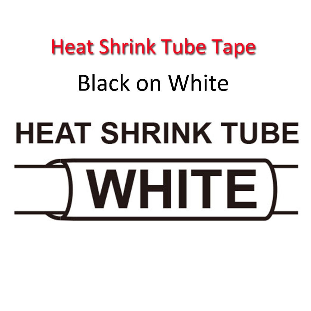 1Pack Heat Shrink Tube Tape Compatible Brother Hse 231 Hse-231 Hse-211 Hse-221 Industrial Label Tapes For P-Touch Printer H110: 9mm