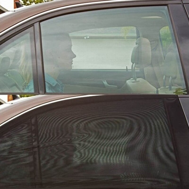 Car curtain black screen sun protection and thermal insulation side window car shade car curtain universal sun protection