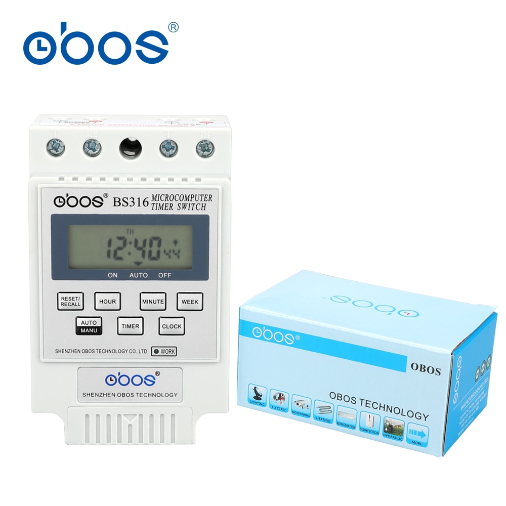 Timer digital programável branco bonito, temporizador eletrônico 220v com 10 vezes liga/desliga, faixa de tempo 1min-220 h