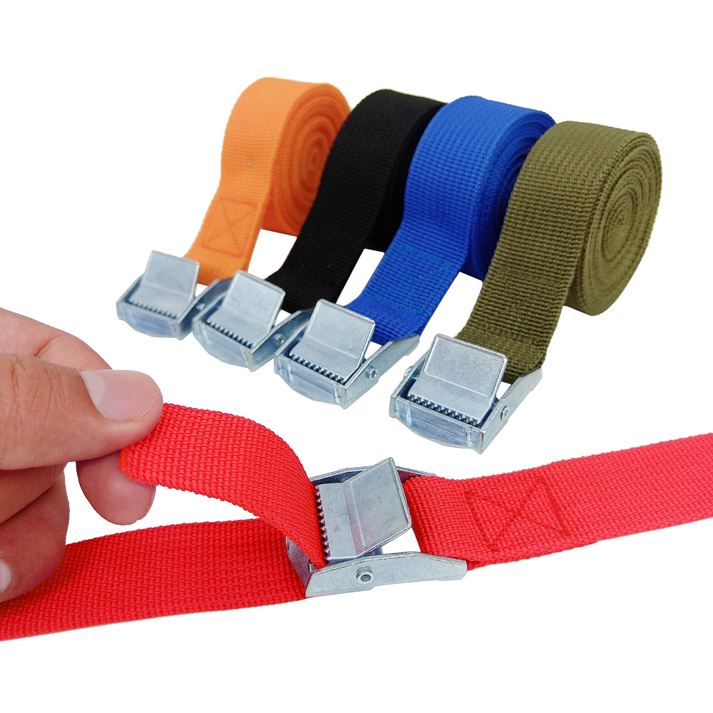 Cinghie di carico per cintura di ancoraggio con fibbia da 2 pezzi da 3 metri per auto camion moto bici corda da traino cintura vincolante borsa per bagagli automatica cinghia fissa