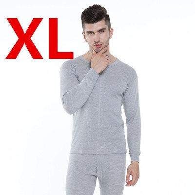 XiaoMi mijia-ropa interior térmica de algodón para hombre, ropa interior cómoda y agradable a la piel, absorbe la humedad: Gray XL