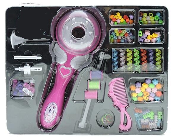 Electric Automatic DIY Hair Knitting Machine Braid Hair Tools Twist Knitting Hair Knitting Roll Twisted Xmas: braider 2 no box