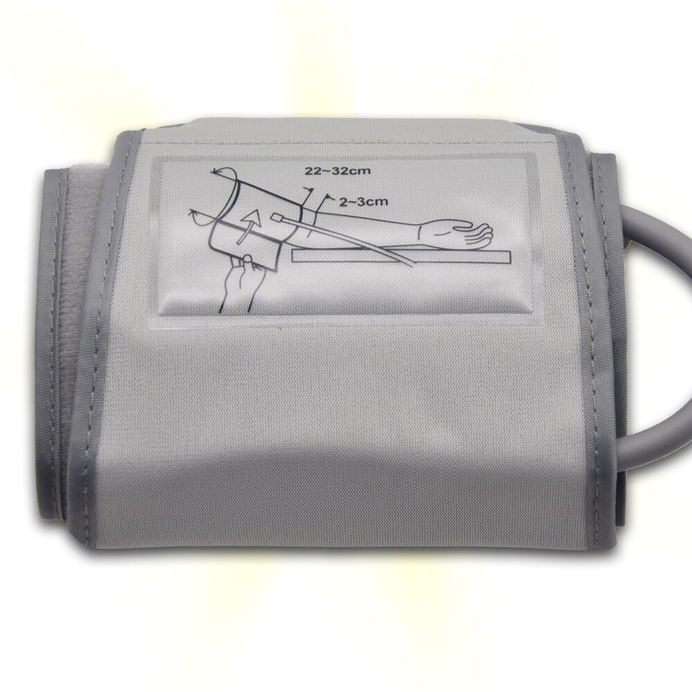 Normal og stor voksen blodtryksmanchet overarm blodtryksmåler tonometer manchet blodtryksmanchet nibp manchet: Normal form 22-32cm