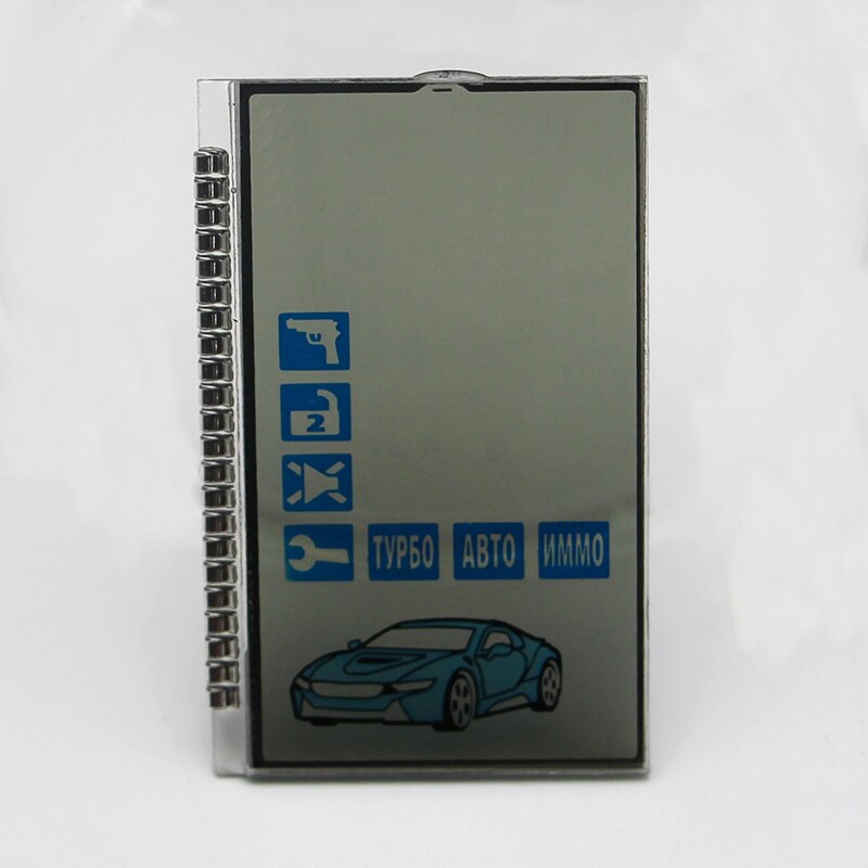 Starline A61 Vertical screen Keychain LCD display for Russian 2-way Car alarm System Starline A61 lcd remote control A61