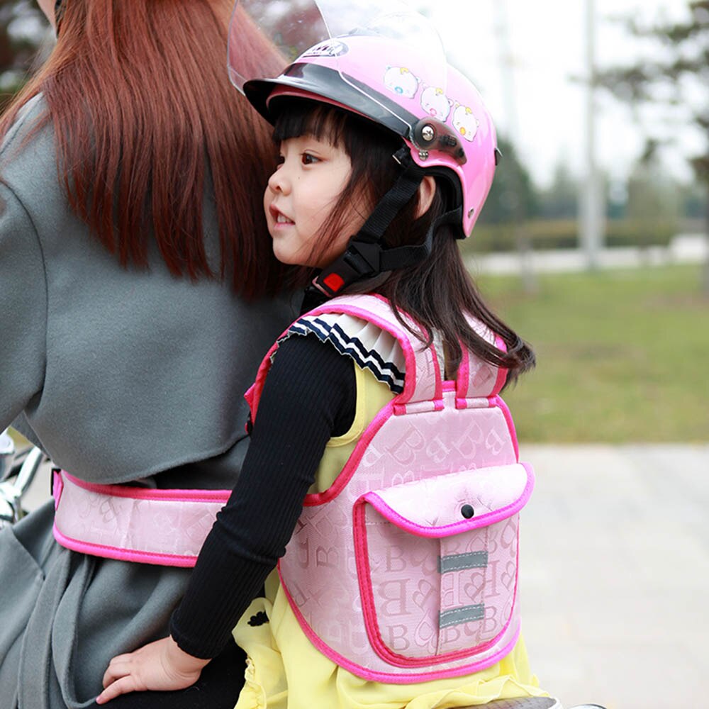 Børnesikkerhedsbælter til elektriske cykler ridning på motorcykler cykelbælter til småbørn: 4