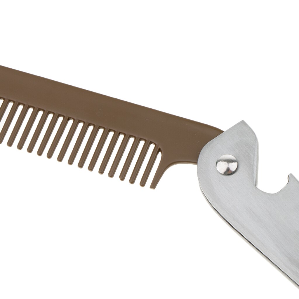 folding skjegg barbering å danne kam bart børste styling mal til menn