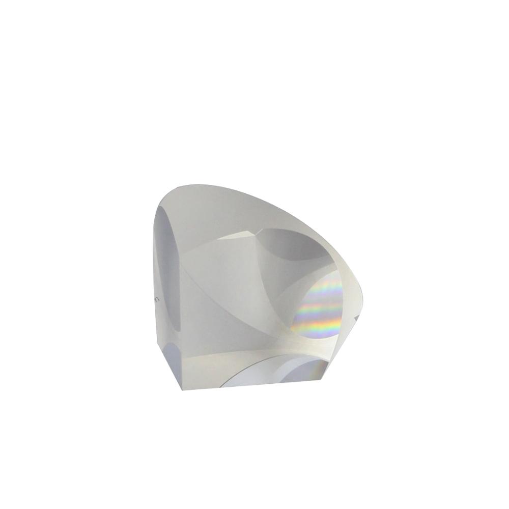 1PCS64mm diamètre coin Cube prisme, 48mm hauteur trièdre rétroréflecteur, 5 arc secs