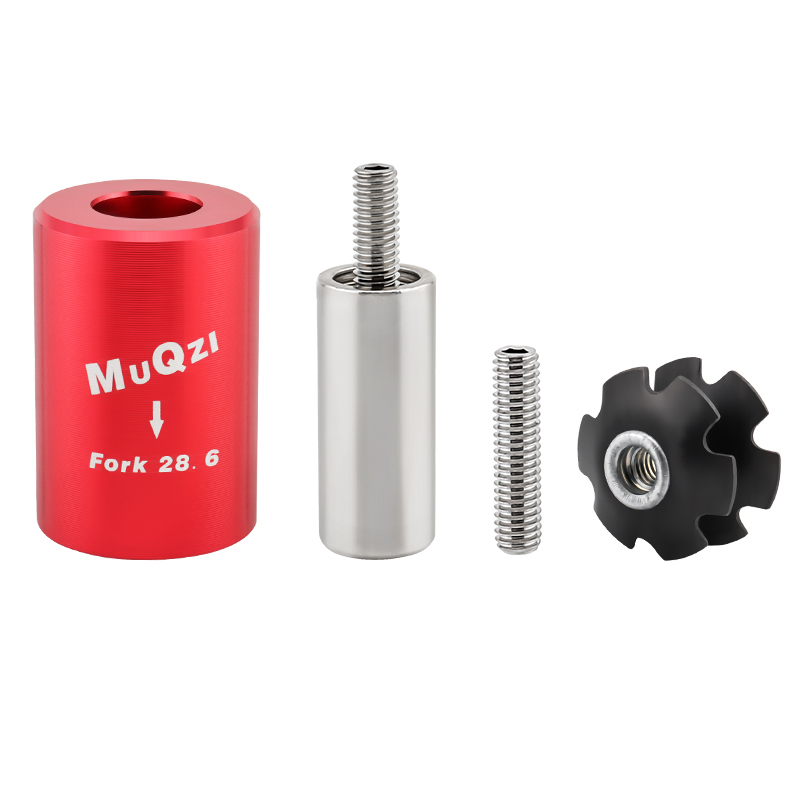 Muqzi Fahrrad gabel Stern murmeln Einstell werkzeug Headset Muttern Reparatur werkzeug Gabel MTB Rennrad 1-1/2 Gabel Montage vorrichtung installieren: Schwarz