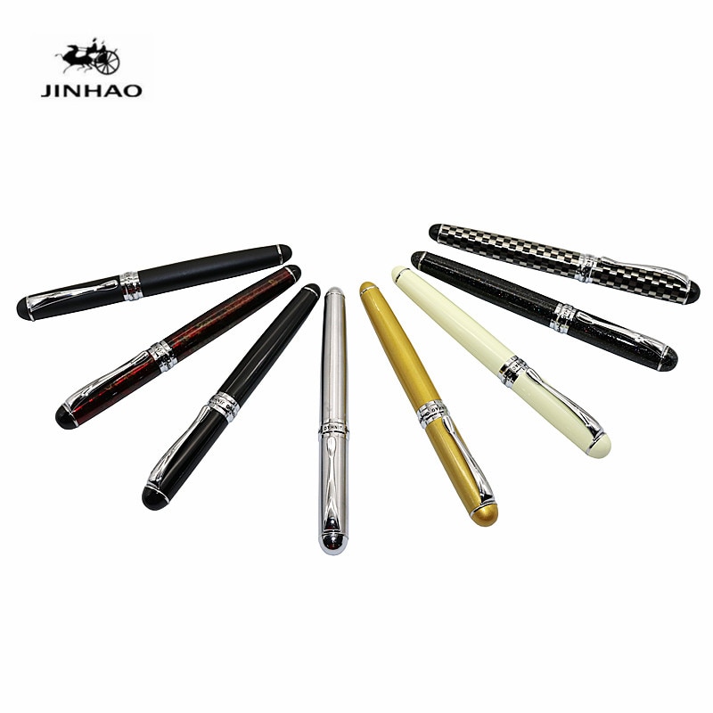 Jinhao X750-pluma estilográfica de Iraurita, suministros escolares de oficina, para estudiantes, varios colores