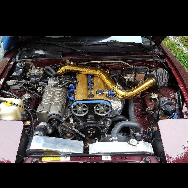 Universal Automobile Exhaust Pipe Car Insulating Tape Aluminum Auto Foil Decorate Insulation Adhesive Tape Heat Shield Tape