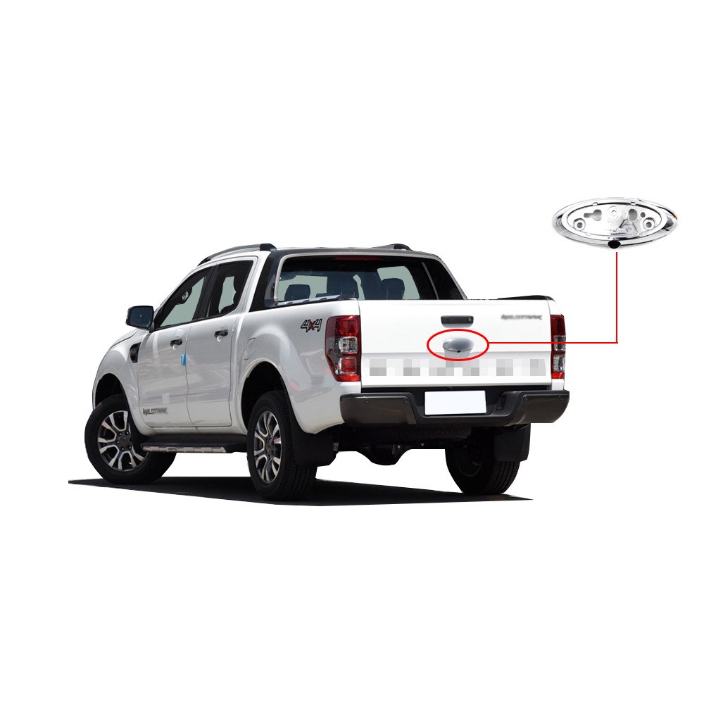 For Ford Ranger Emblem Tailgaters Replacement Backup Camera F150 F250 F350 F450 F550 2004 HD Rear View Reversing Camera
