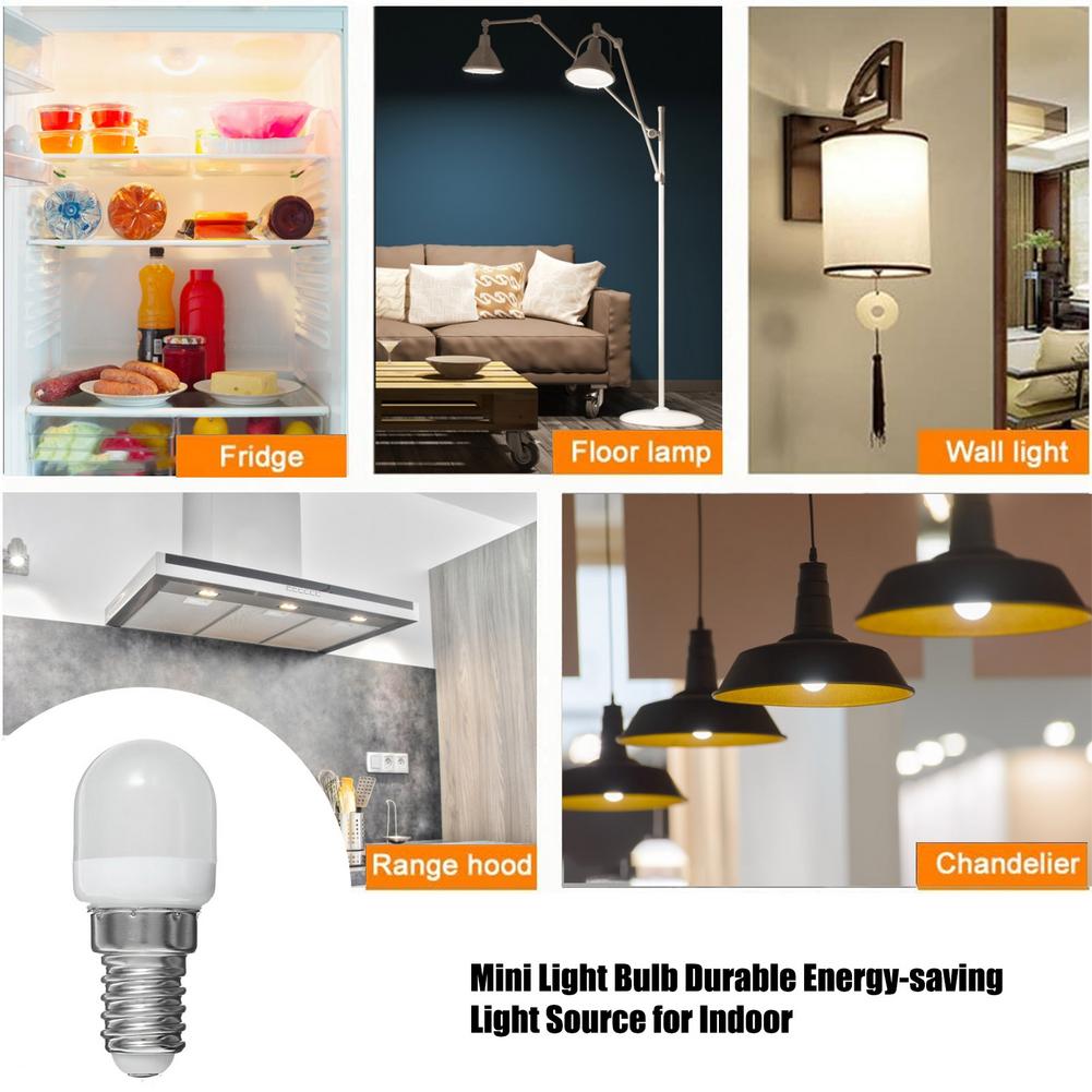 3pcs Mini Light Bulb Durable Energy-saving Light Source for Indoor