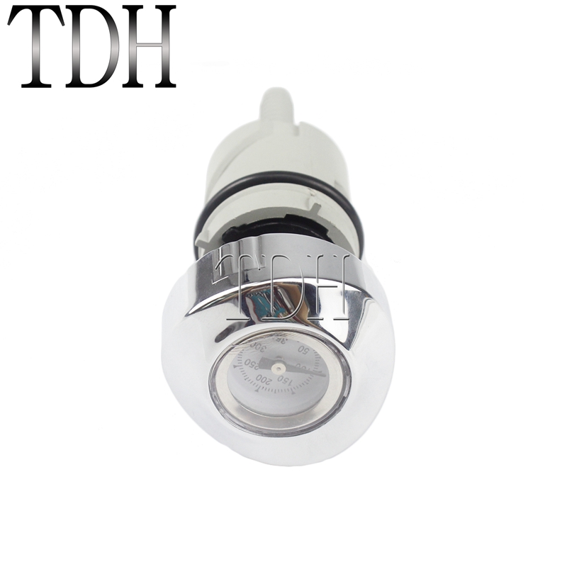 Oil Plug Temperature Gauge for Harley Sportster XL 1200 883 XL1200 XL883 Iron C R 350°F Dipstick Temp Sensitive: chrome white face