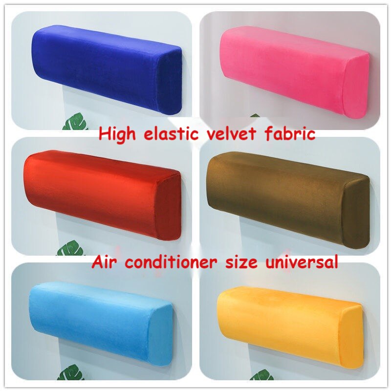 Cubierta universal para aire acondicionado, cubierta AUX montada en la pared, tela a prueba de polvo, en múltiples colores, adecuada para 1P 1,5 P
