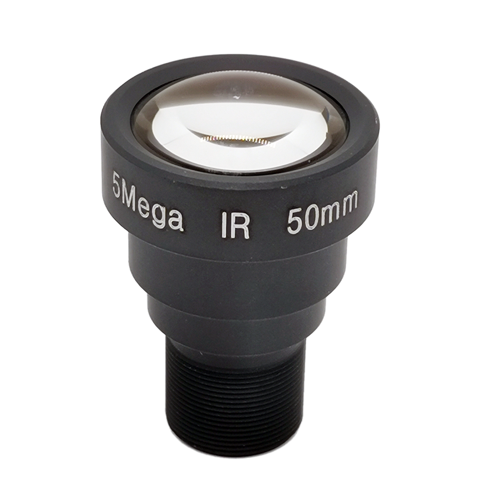 Lente de cámara CCTV de longitud Focal larga HD 5MP M12 50mm 35mm 25mm lente de 5 megapíxeles para cámara de seguridad IP analógica AHD EKEN SJCAM