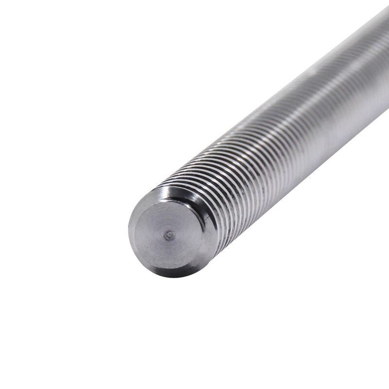 T8 Lead Screw OD 8mm Pitch 2mm Lead 2mm 150mm 200mm 250mm 400mm 500mm With Brass Nut For Reprap 3D Printer