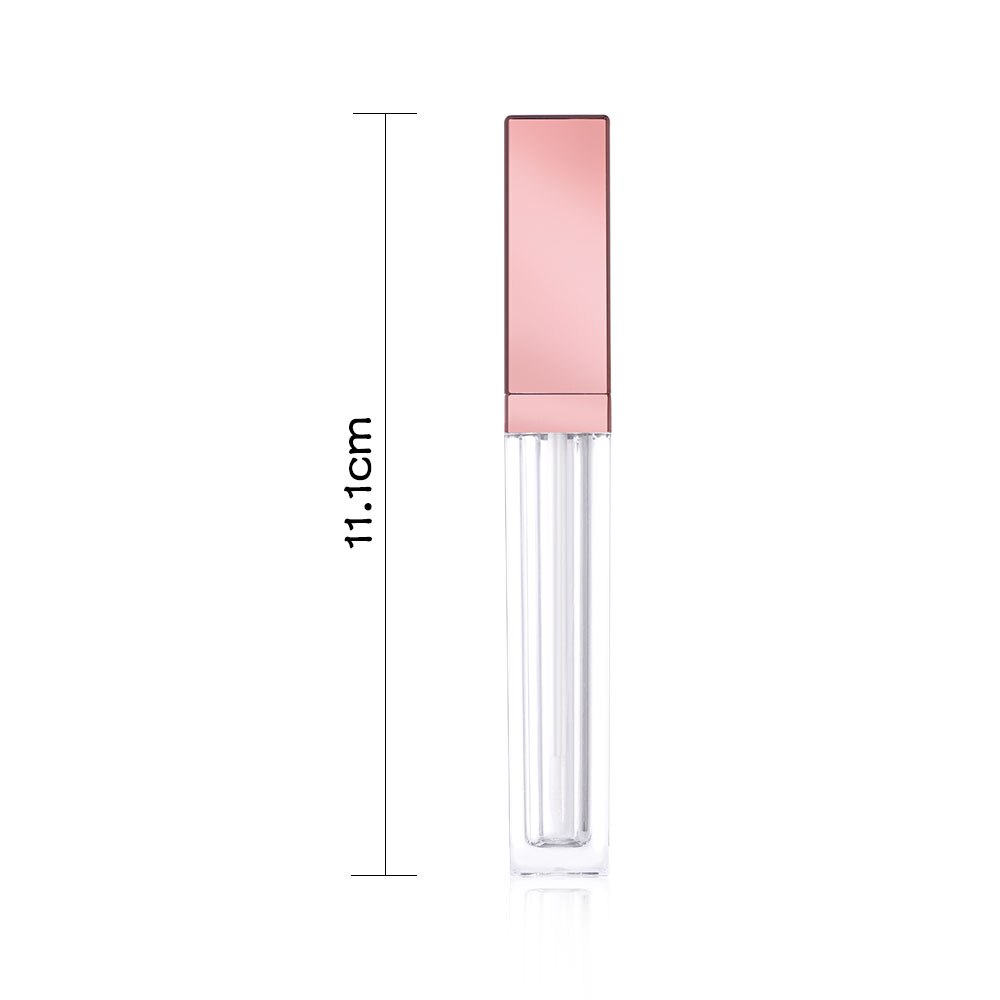 Tomme lipgloss tuber tomme kosmetikbeholdere læbestift transprent genopfyldelige flasker gør det selv lipgloss kit tomme tubes flaske