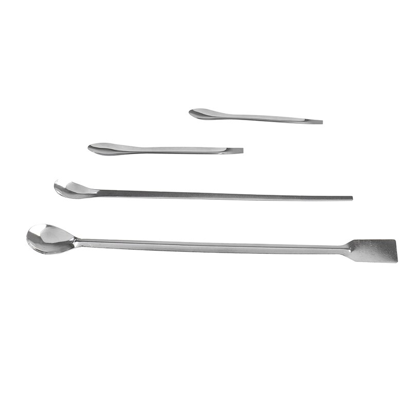 1 pièce cuillère louche médicinale avec spatule longueur fournitures de laboratoire 12/14/26/30cm